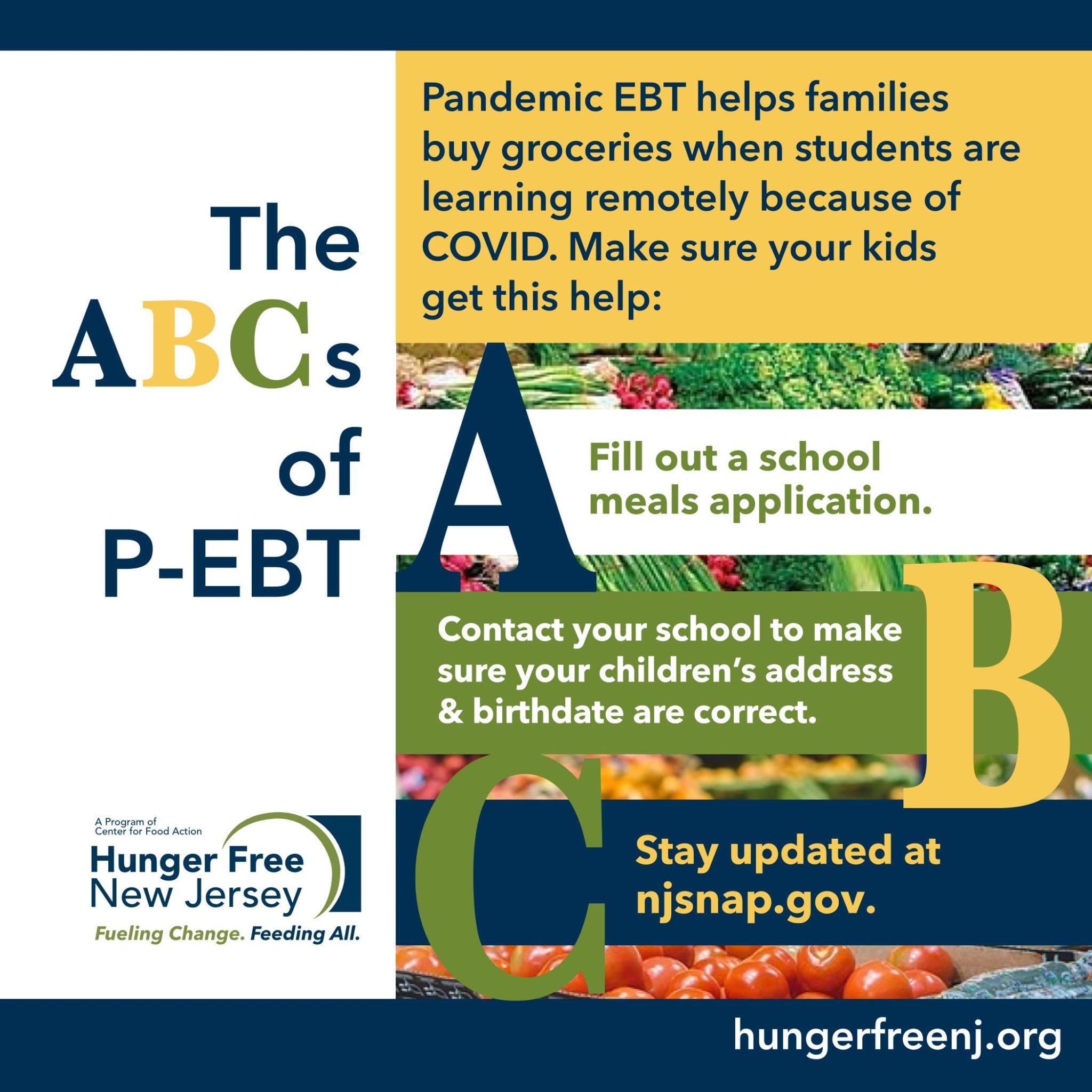 ABCs of PEBT Hunger Free NJ