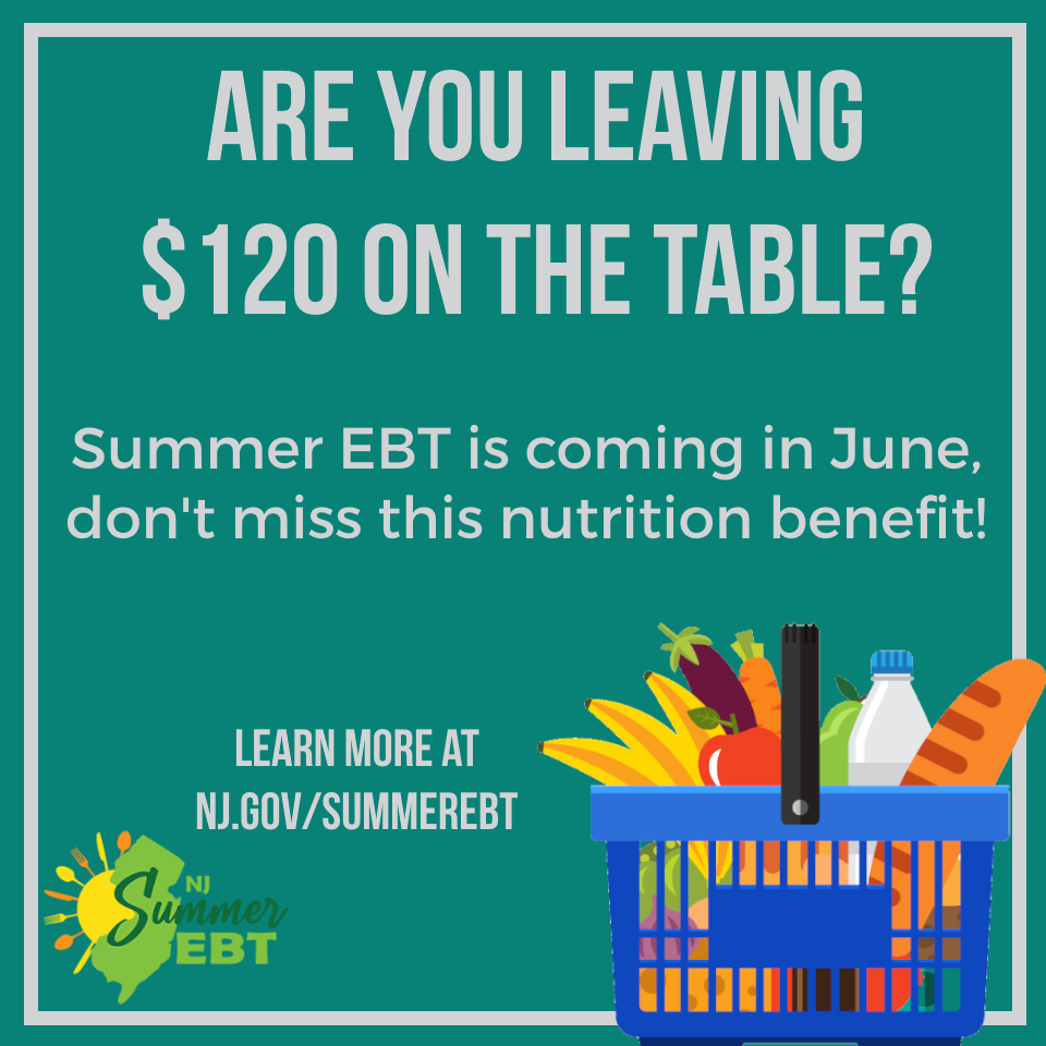Summer EBT 2024 Hunger Free NJ Summer EBT 2024 Hunger Free NJ