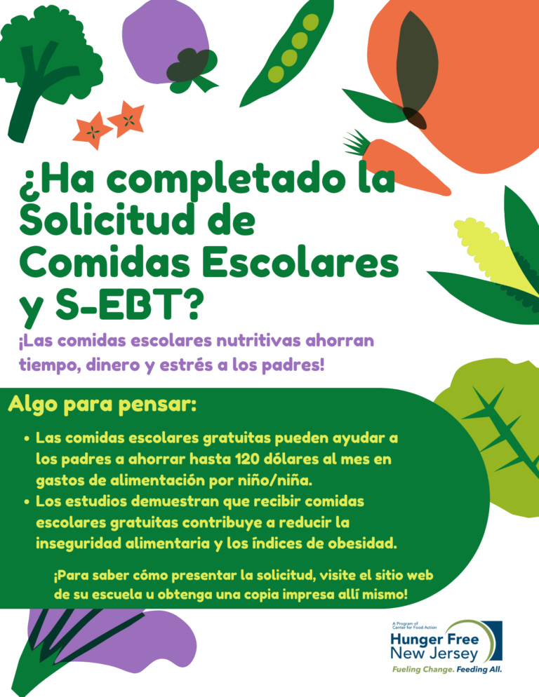 School Meals Flyer SP